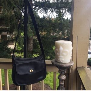 Vintage Coach Taft Leather Large cross body